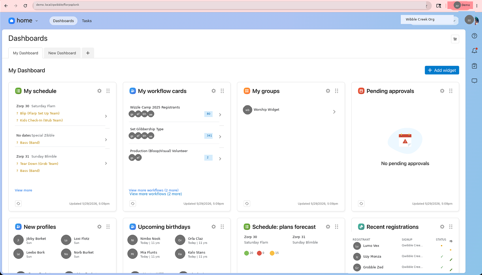 Planning Center — Narthx syncs people